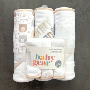 NEW Baby Gear 6 Piece Bath Set